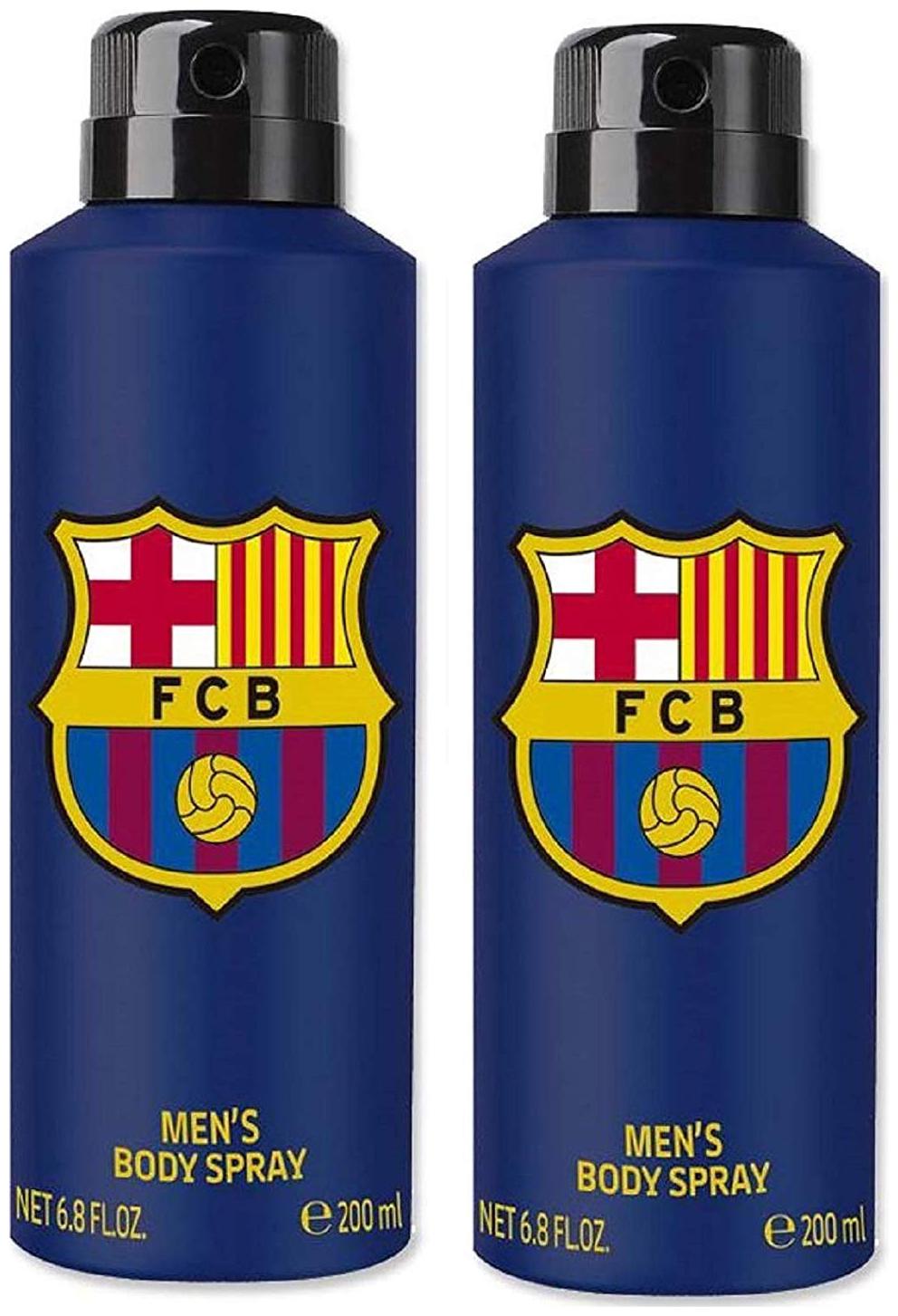 

Fc Barcelona Blue Deodrant Body Spray For Men 200ml (Pack of 2)