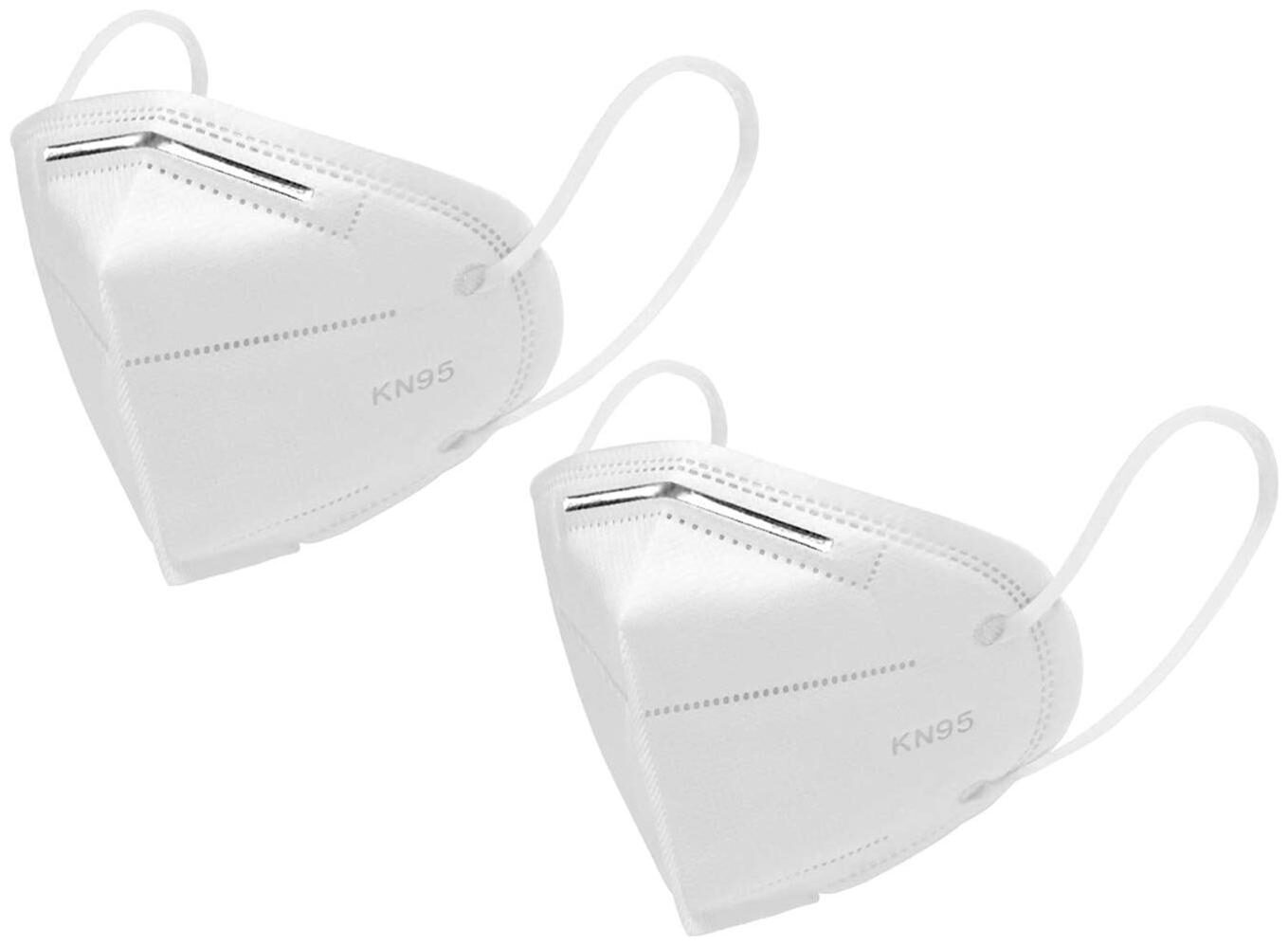

FC KN95 Anti Pollution Face Mask White(Pack of 2)