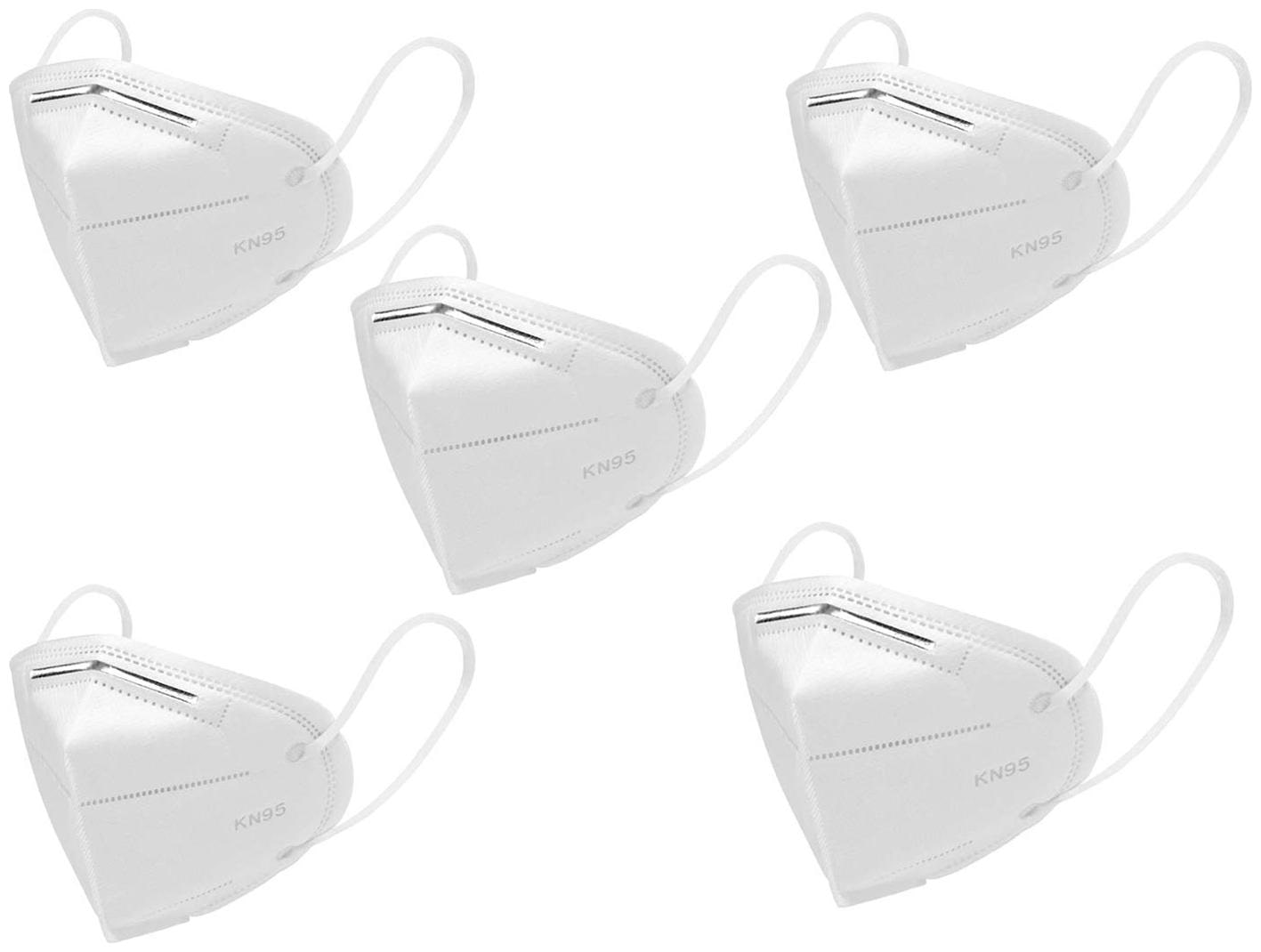 

FC KN95 Anti Pollution Face Mask White(Pack of 5)