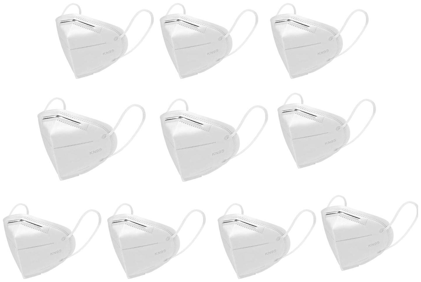 

FC KN95 Anti Pollution Face Mask White(Pack of 10)