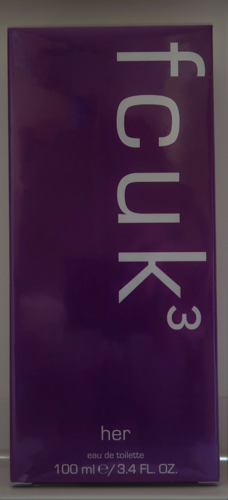 

FCUK 3 FOR HER 3 4 fl oz 100 ML BRAND NEW