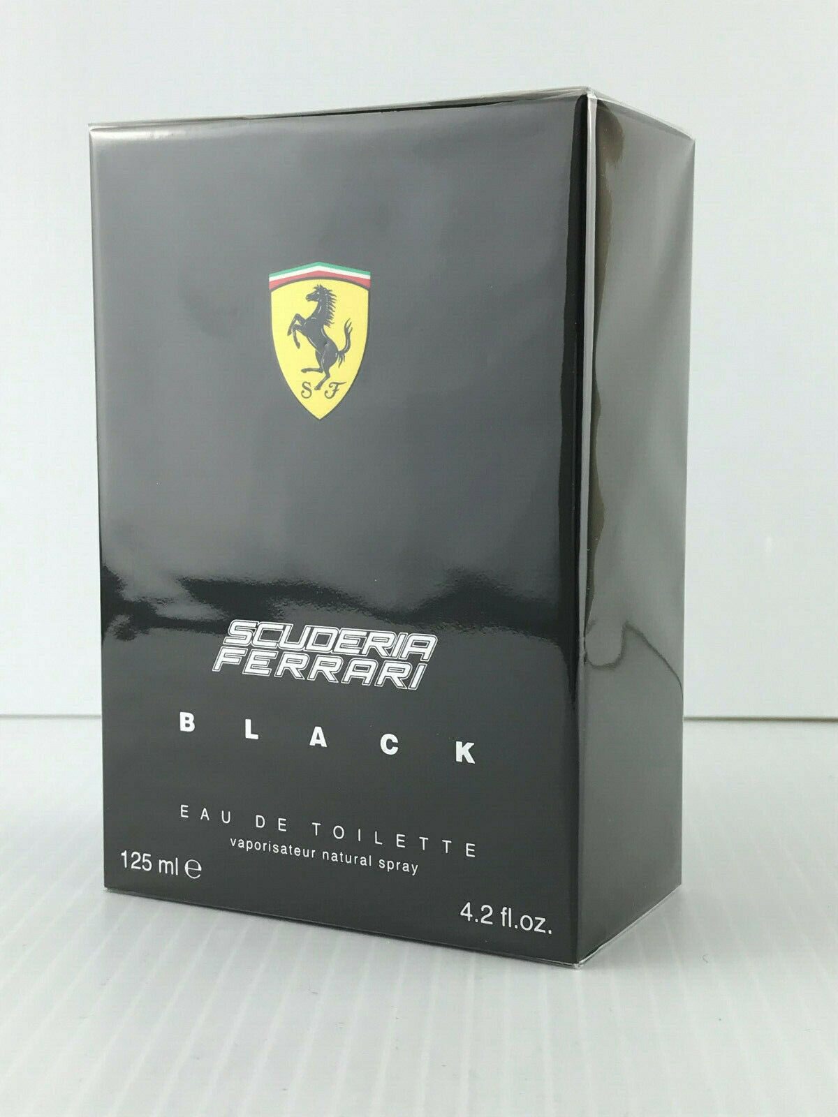 

FERRARI BLACK MEN EDT SPRAY 4 2 OZ 125 ML NEW IN BOX