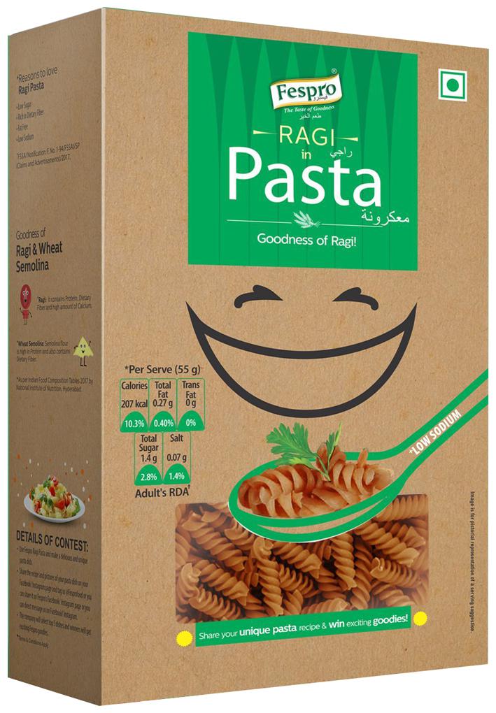 

Fespro Ragi Pasta 300g (Pack of 2)