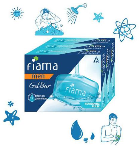 

Fiama Gel Bathing Bar - Men Refreshing Pulse 375 g