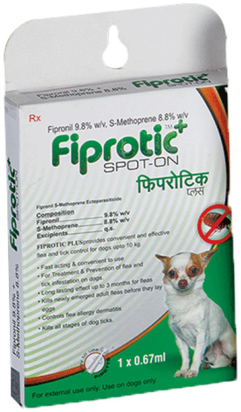 

Fiprotic Spot On(0 67ml) (Anti Ticks)