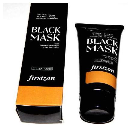 

FIRSTZON Organic Bamboo charcoal Black Mask with Green tea extracts (100 g) Pack of 1