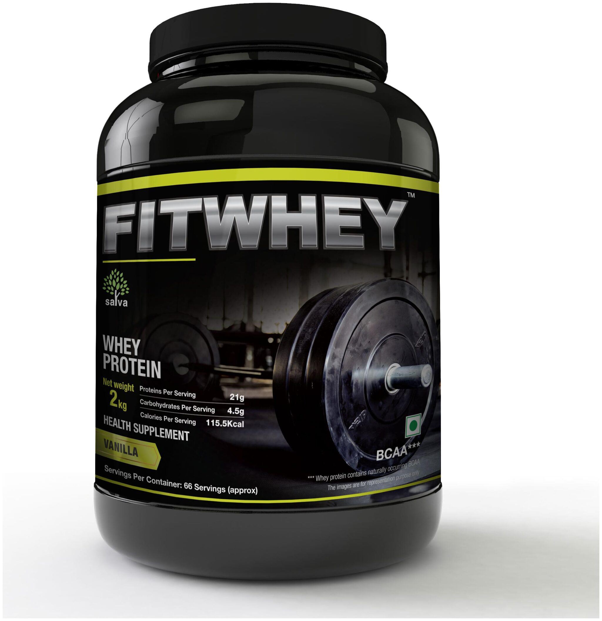 

Fitwhey Whey Protein (Vanilla) - 2 kg