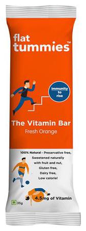 

Flat Tummies The Vitamin Bar - Orange 35 g