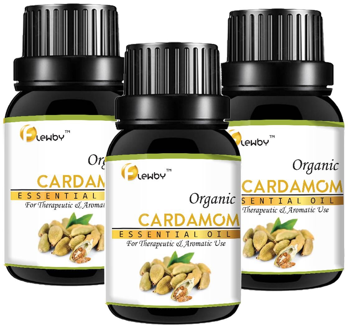 

Flewby 100 Natural Cardamom Essential Oil 20ml (Pack of 3)