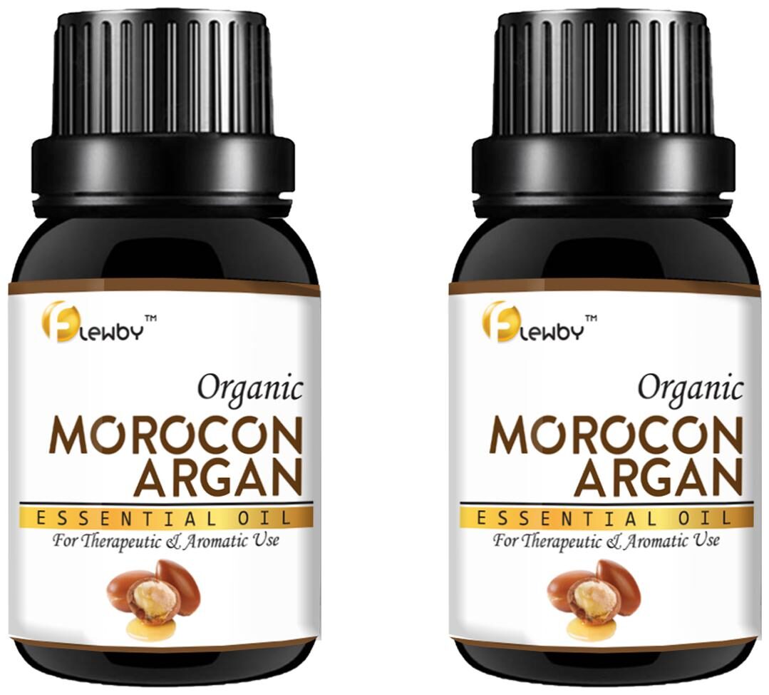 

Flewby 100 Pure Natural Moroccan Argan Oil 30ml (Pack of 2)