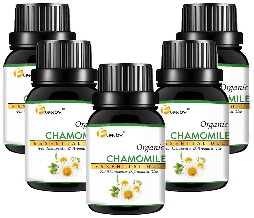 

Flewby Chamomile Essential Oil 100 Pure Natural Undiluted 10 ml (Pack Of 5)