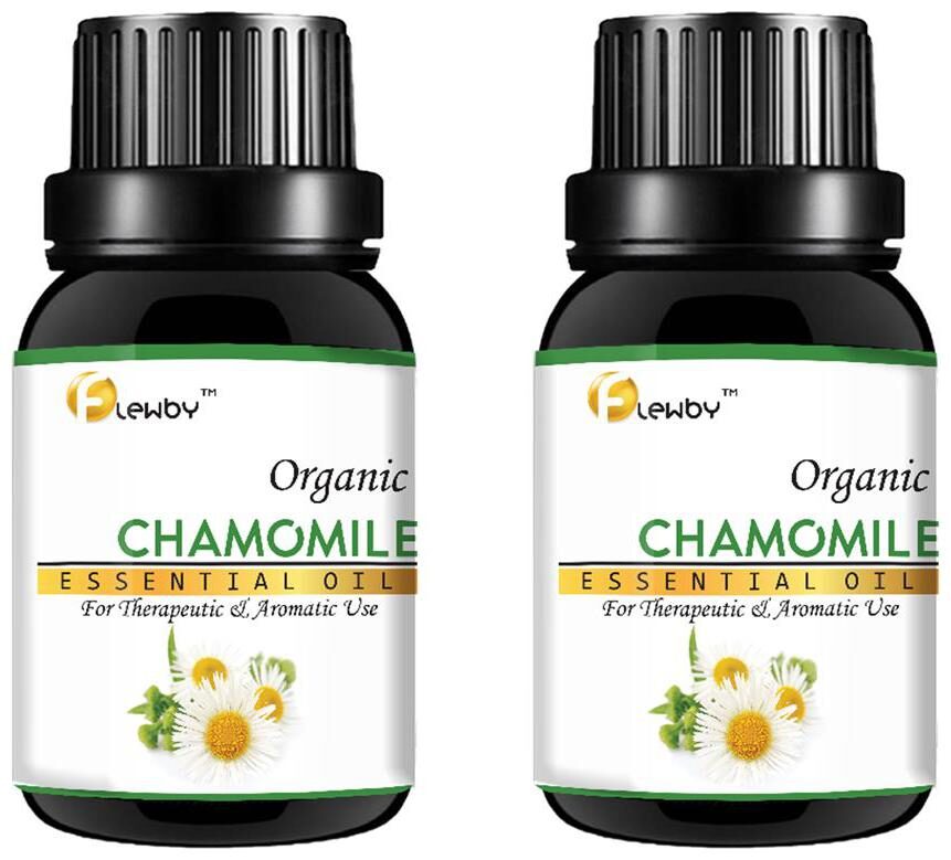 

Flewby Chamomile Essential Oil 18 ml (Pack Of 2)