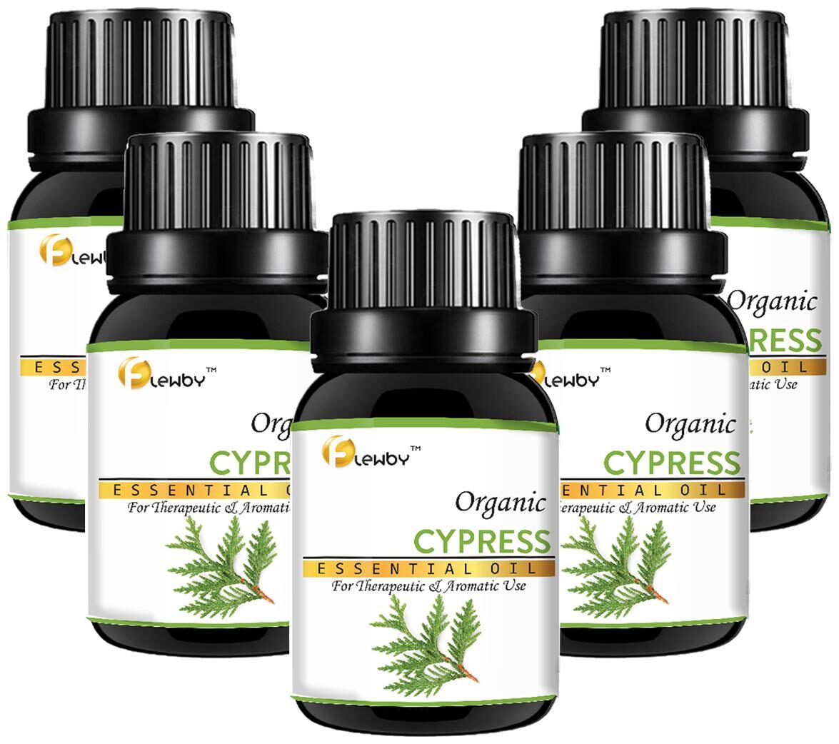 

Flewby Cypress Essential Oil Pack of 5 (15ml)