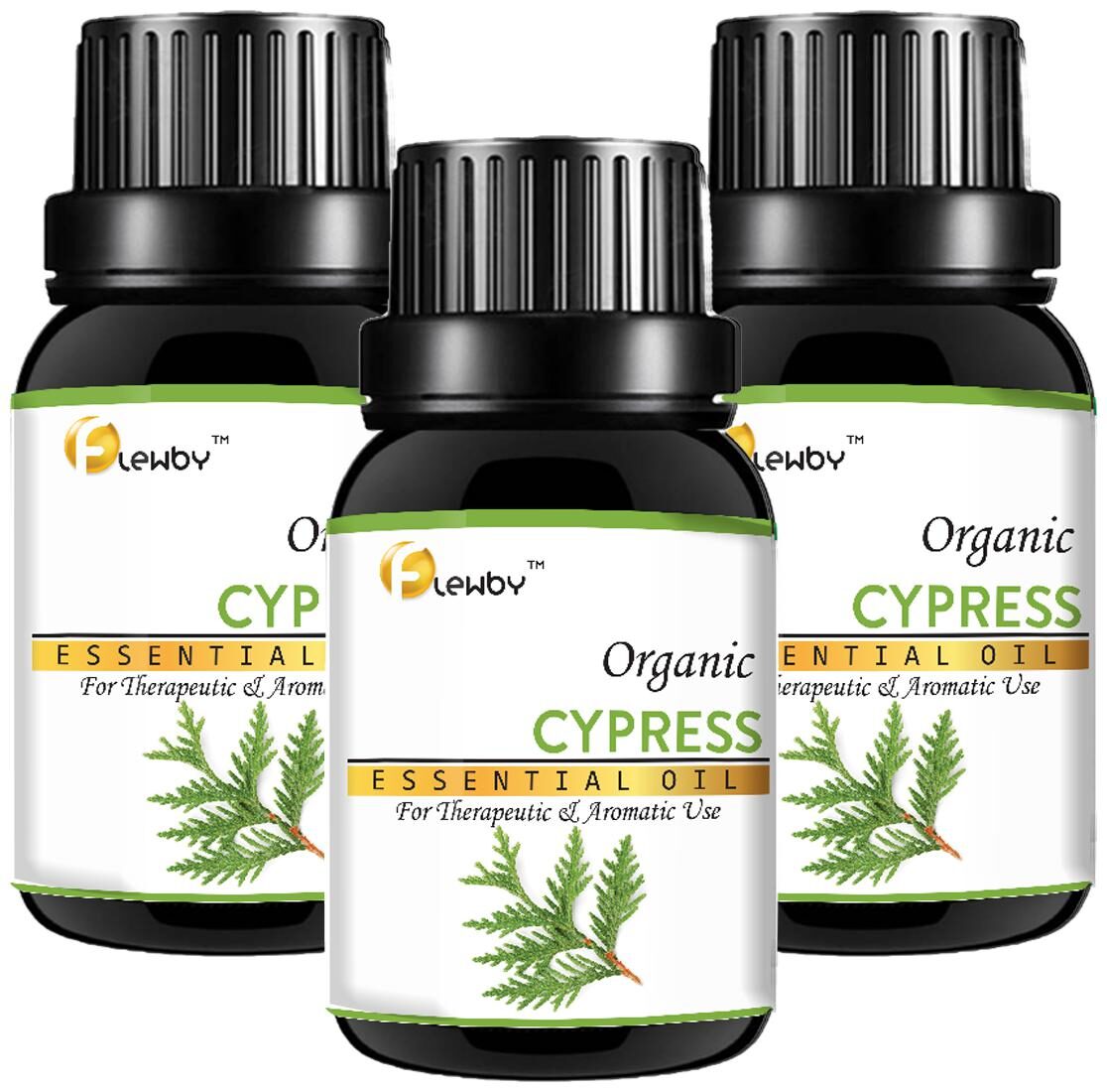 

Flewby Cypress Essential Oil Pack of 3 (15ml)