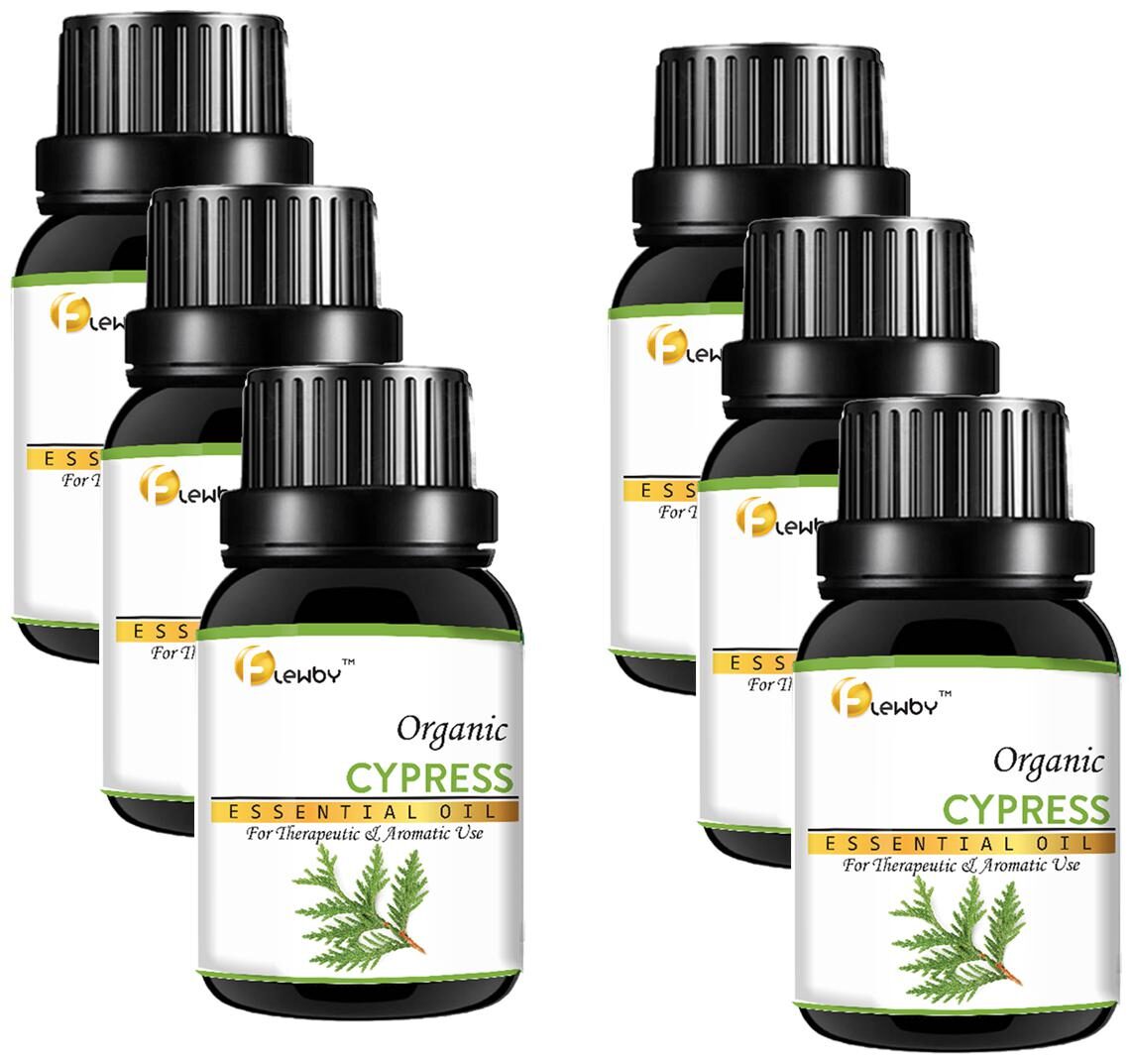 

Flewby Cypress Essential Oil Pack of 6 (15ml)