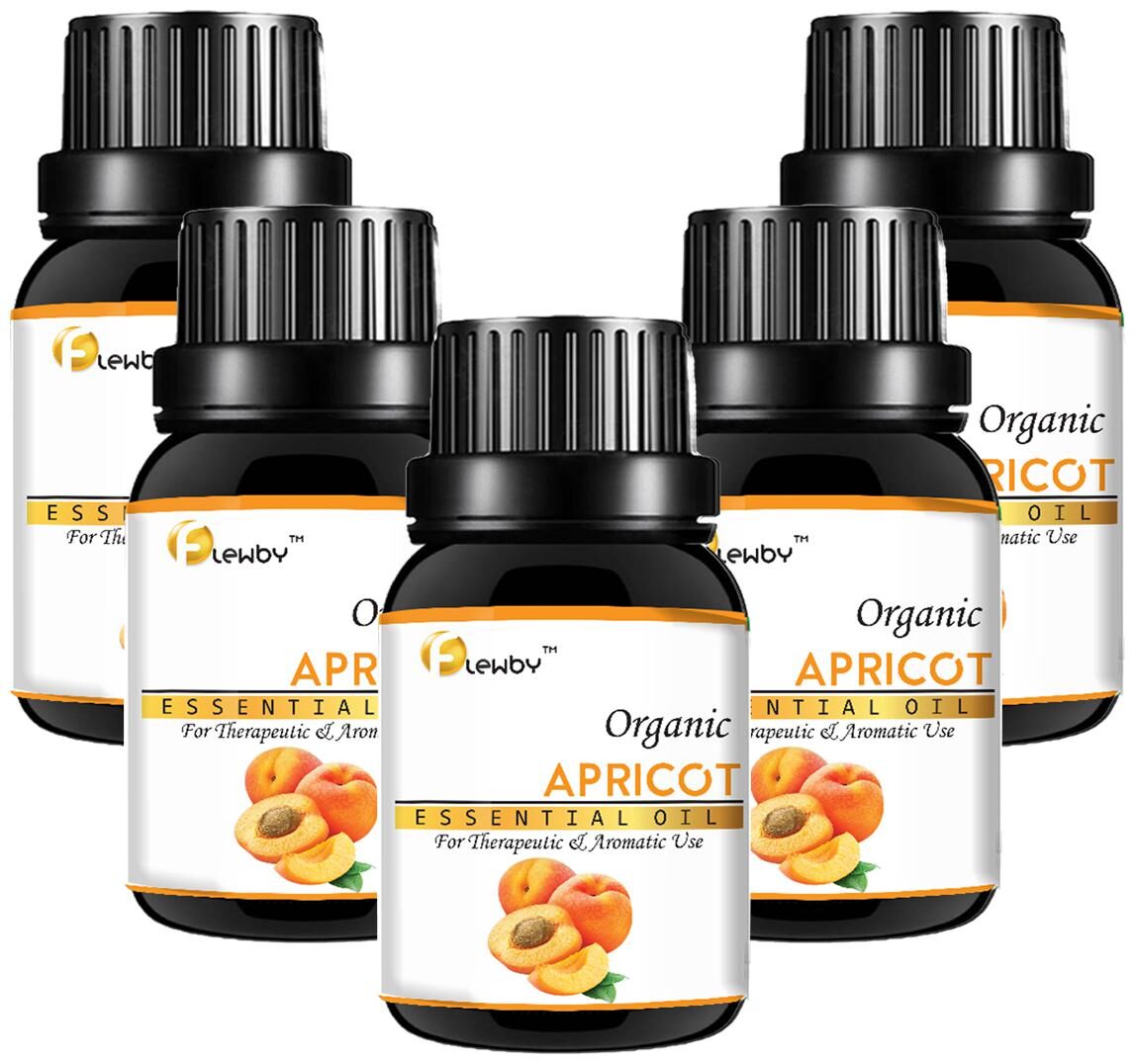 

Flewby Essential Pure Apricot Oil 18ml (Pack of 5)