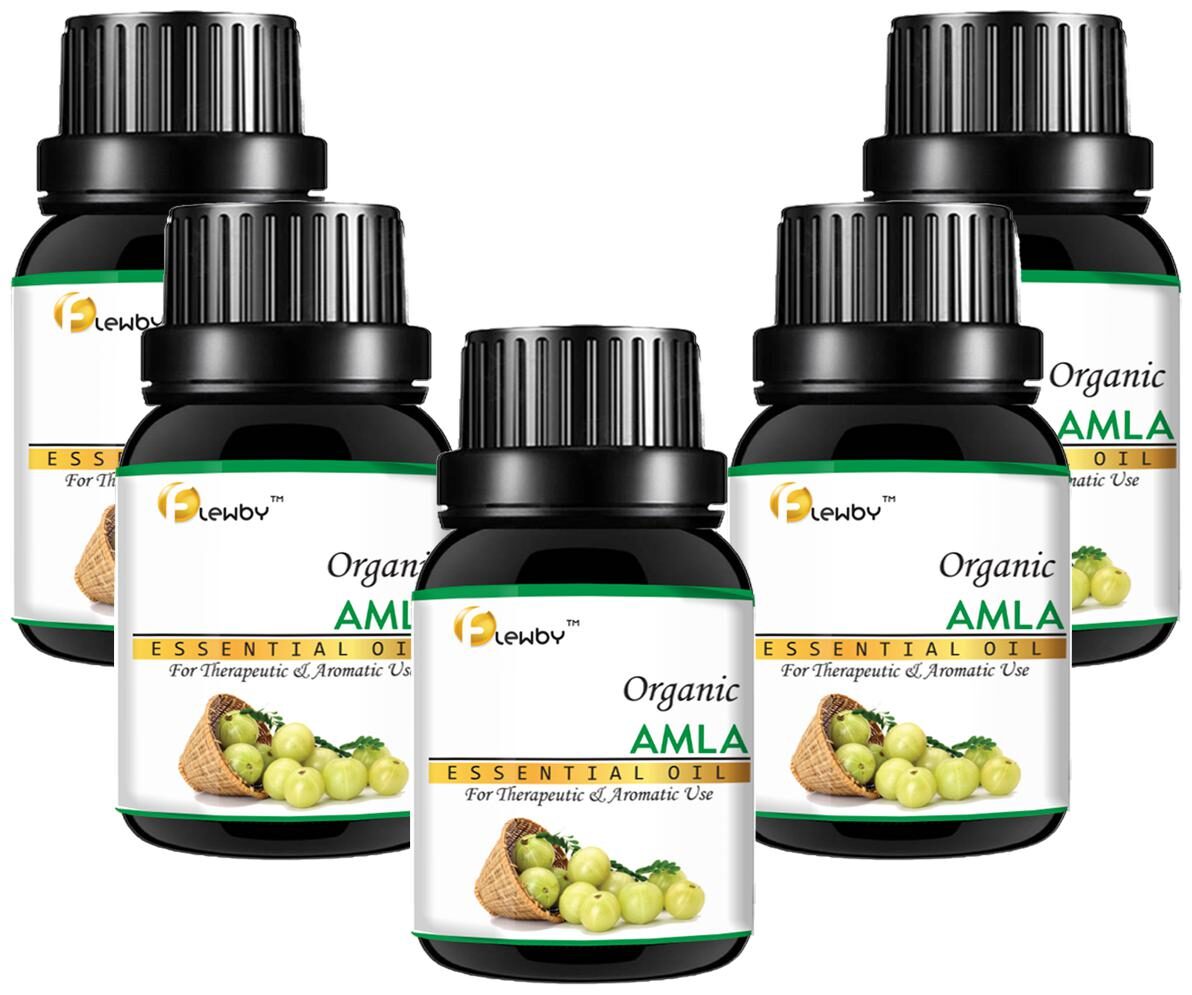 

Flewby Natural Organic Amla Hair Oil 15ml (Pack of 5)