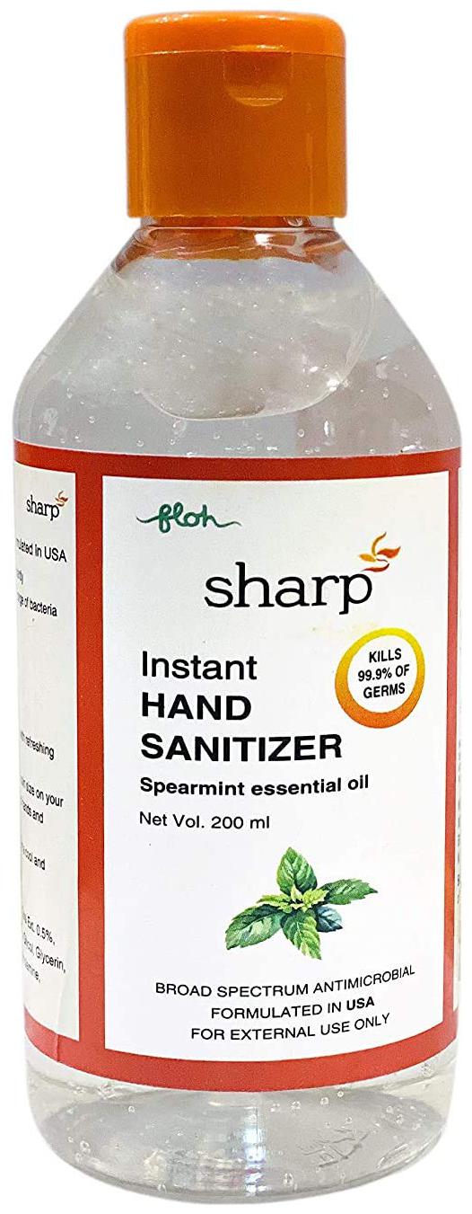 

FLOH Sharp Instant Hand Sanitizer Gel With 70 Alcohol Based 200 ml(Pack of 2 )