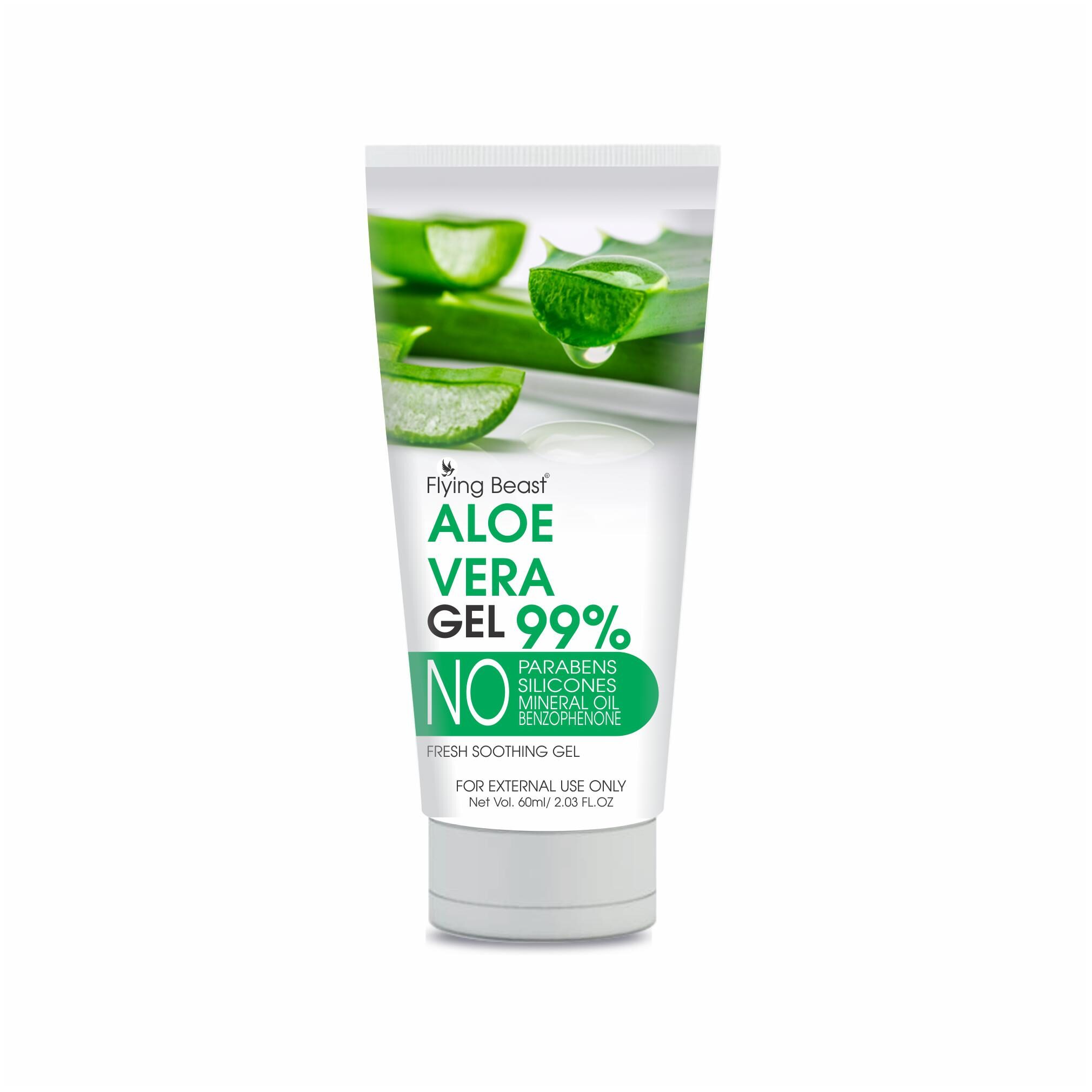 

Flying Beast Pure and Natural Aloe Vera Gel (Anti Acne Spot Removal) (60ml)