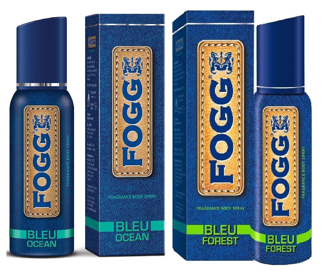 

Fogg Bleu ( Ocean Forest ) Fragrance Body Spray - 120 ml each
