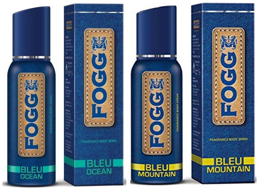 

Fogg Bleu ( Ocean Mountain ) Fragrance Body Spray - 120 ml each