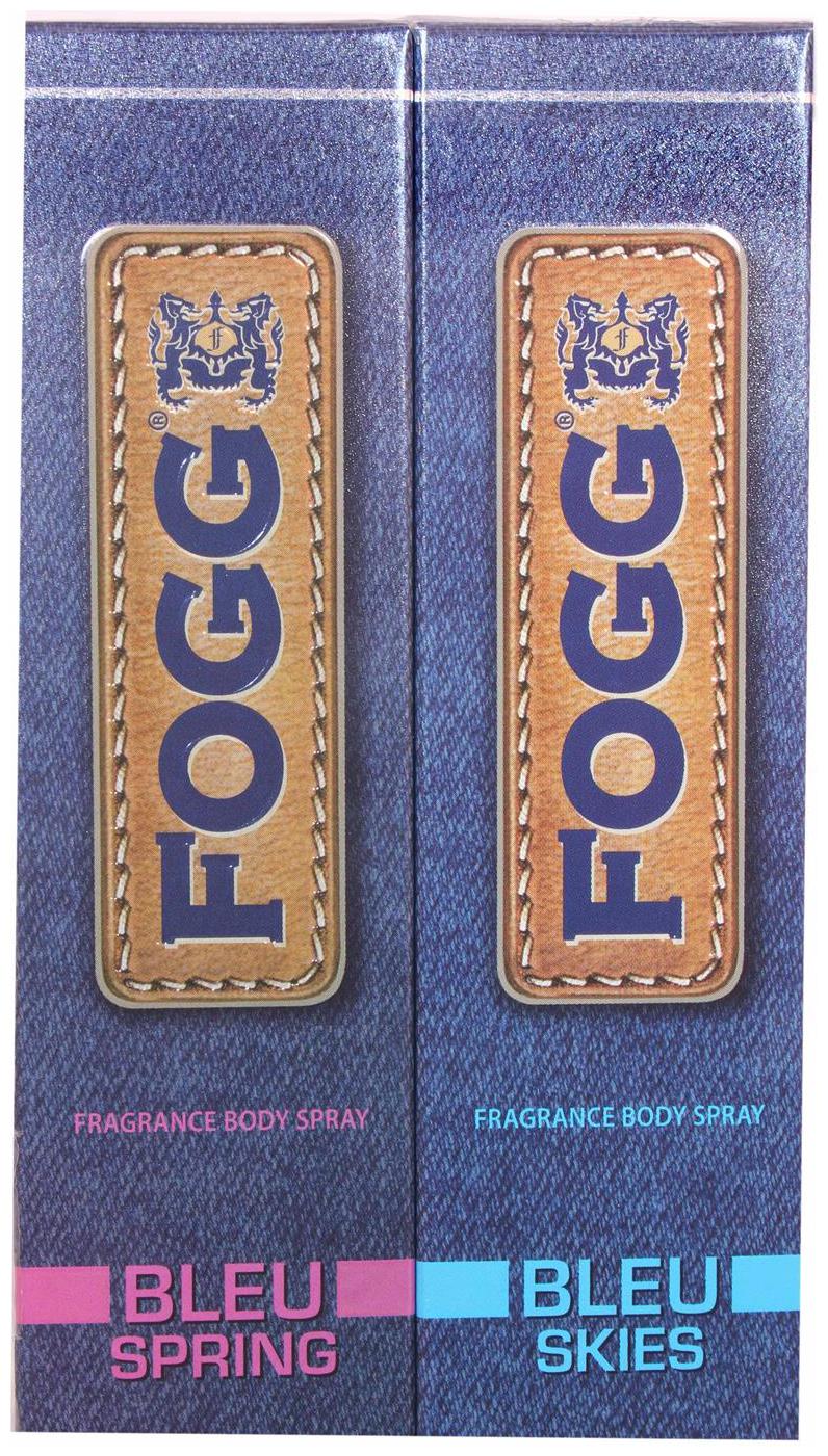 

Fogg Bleu Spring 120 ml Skies 120 ml Fragrance Body Spray (Pack Of 2)