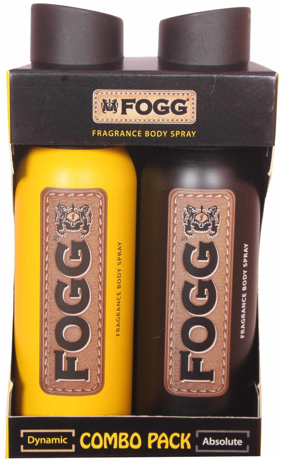 

Fogg Dynamic 120 ml Absolute 120 ml Body Spray (Pack Fo 2)