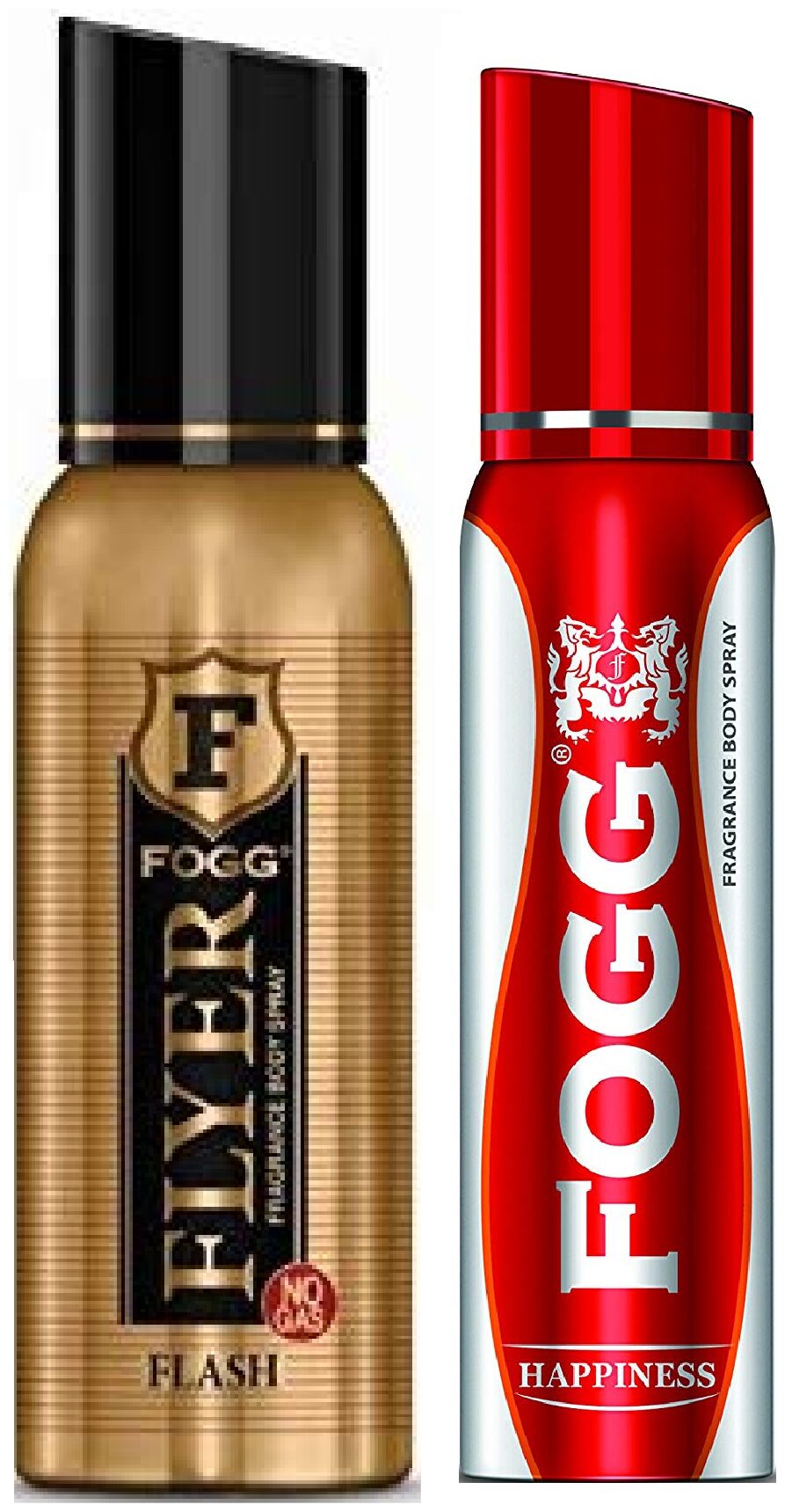 

Fogg Flyer Flash 120 ml Happiness 120 ml Body Spray (Pack 2)