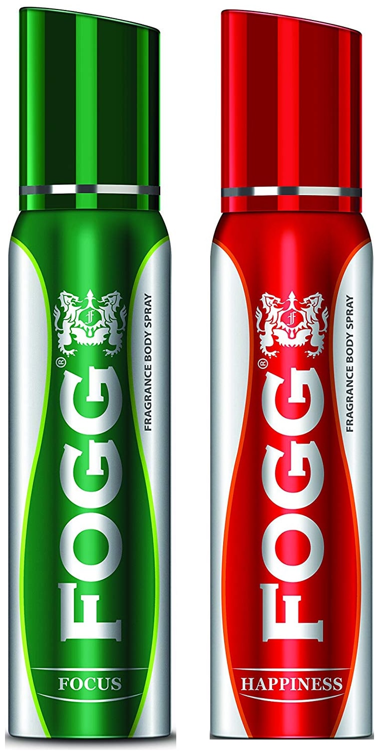 

Fogg Focus 120 ml Happiness 120 ml Body Spray (Pack 2)