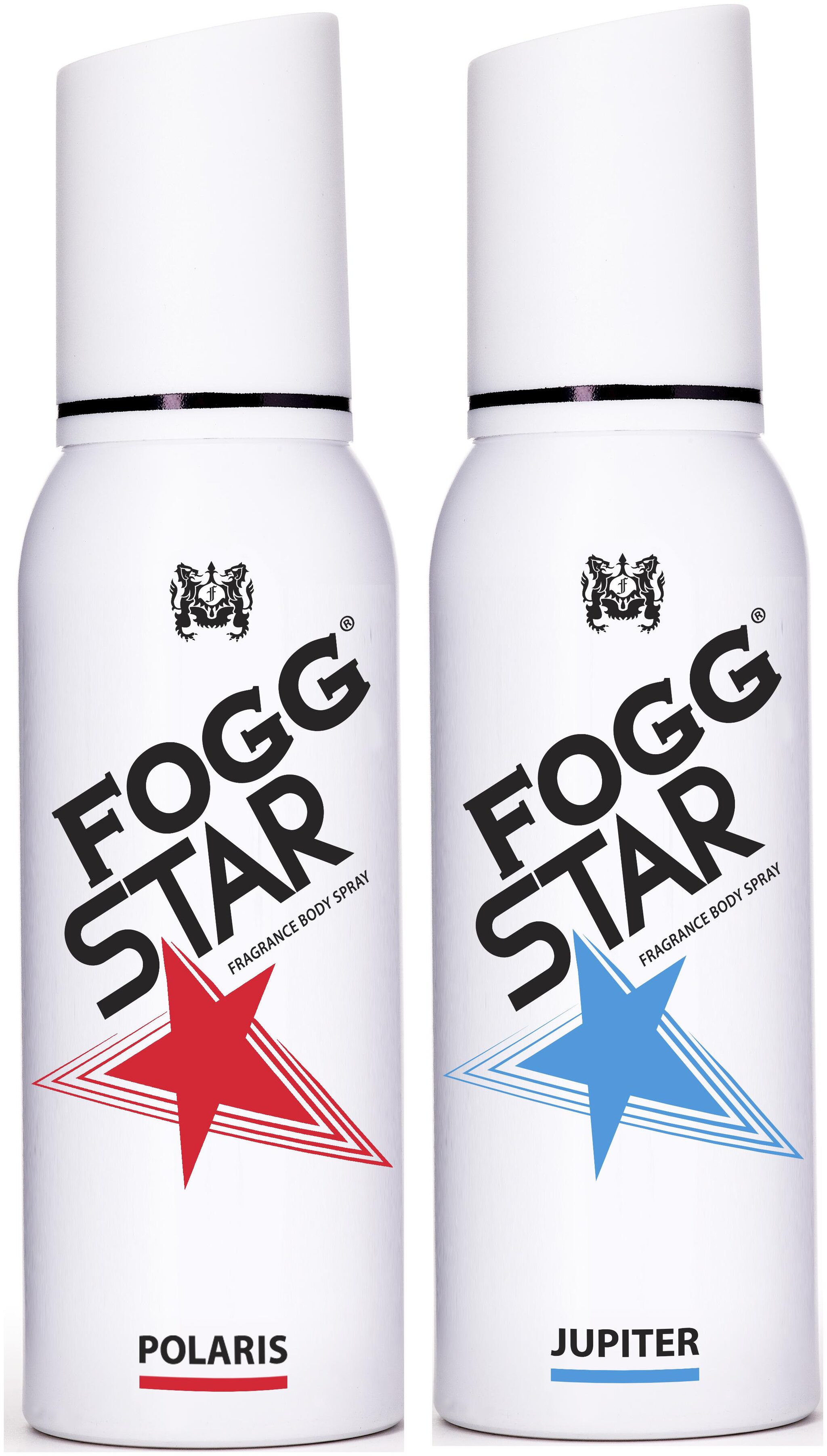 

Fogg Star Polaris 120 ml Star Jupiter 120 ml Frangrance Body Spray pack of 2