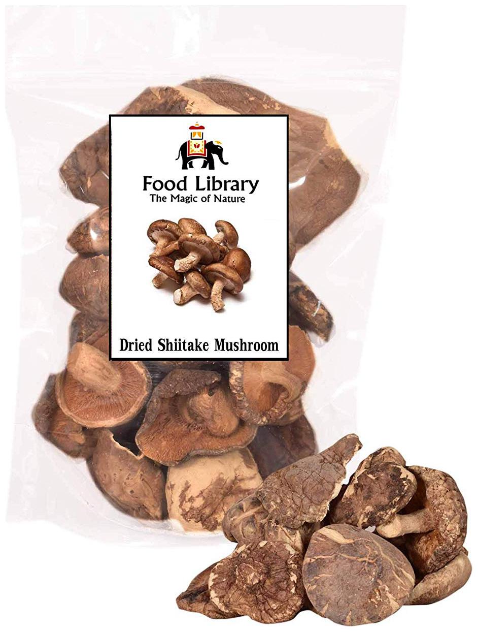 

FOOD LIBRARY The Magic of Nature Dried Shiitake Mushrooms (400 g)
