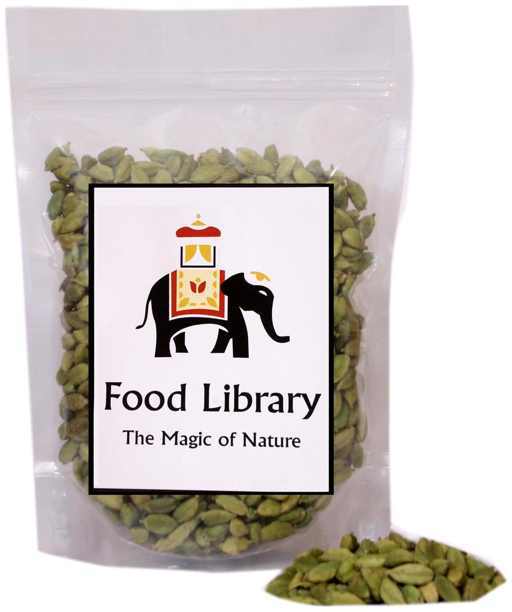 

Food Library Whole Green Cardamom ( Elaichi ) 200 g