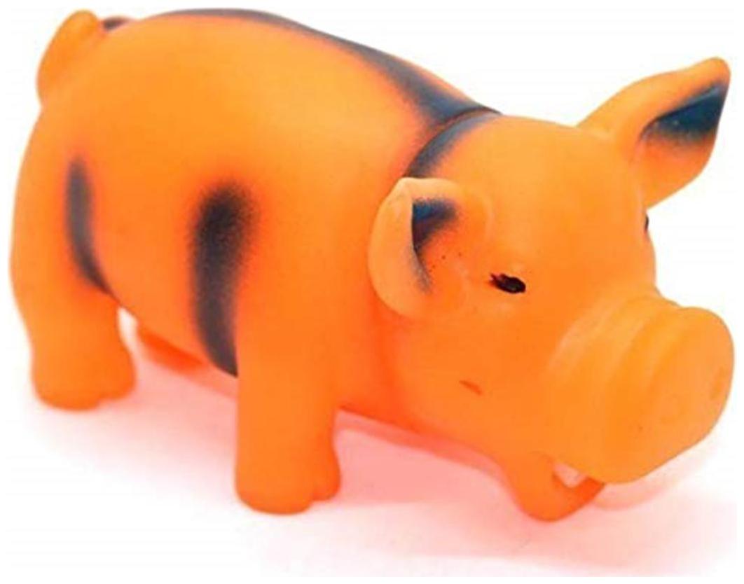 

Foodie Puppies Pig Squeaky Soft Latex Chew Toys For Pets Dogs Color May Vary