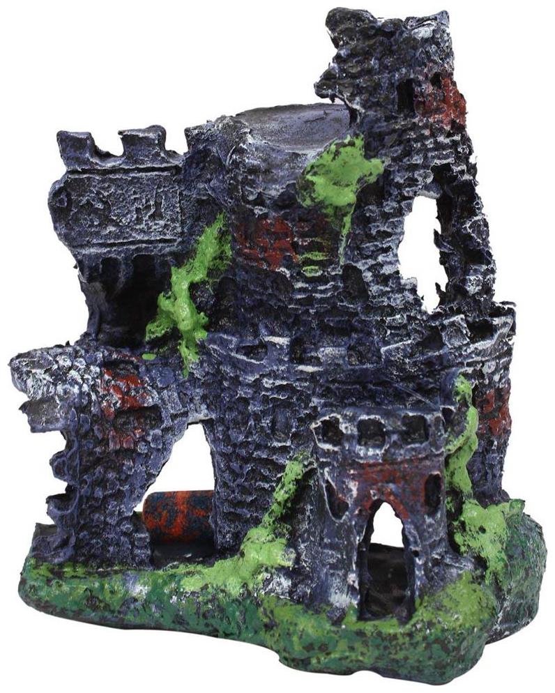 

Foodie Puppies Haunted Resin Old Fort Tower For Aquarium Decoration