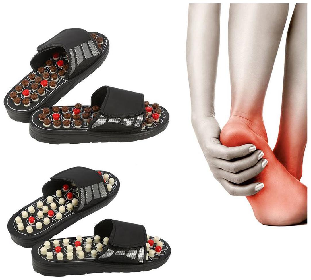 

Foot Care Accu Paduka ACCU PADUKA SLIPPER SPRING SLIPPER ACUPRESSURE FULL BODY MASSAGE Foot Care Yoga Paduka Massager