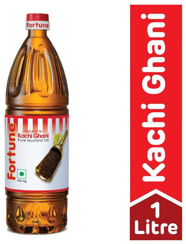 

Fortune Mustard Oil - (Kachi Ghani) 1 L