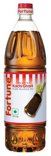 

Fortune Mustard Oil - (Kachi Ghani) 500 ml