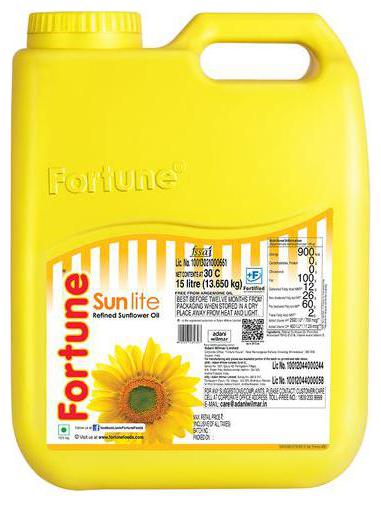 

Fortune Refined - Sunflower Oil 15 L