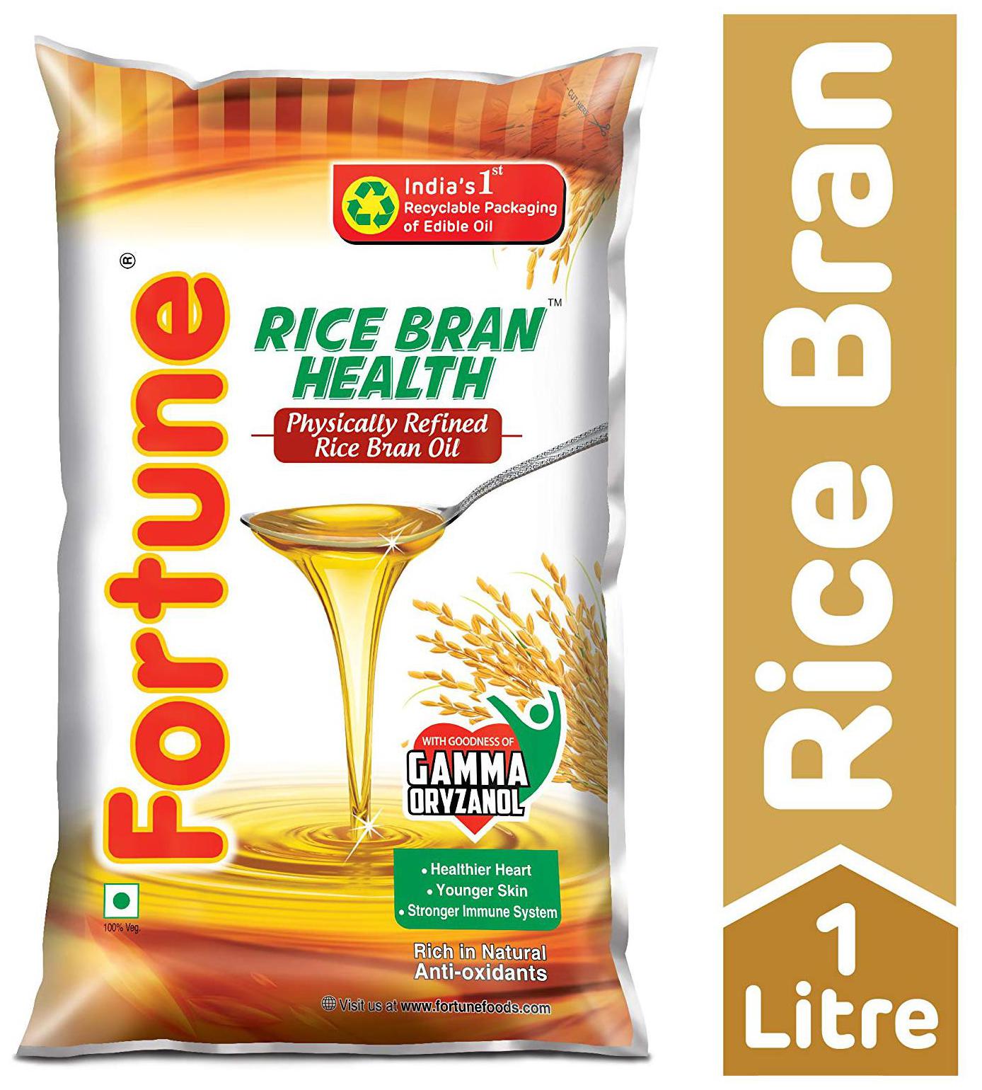 

Fortune Refined Oil - Rice Bran 1 L