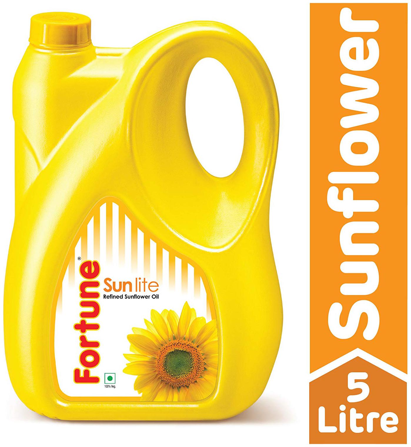

Fortune Sunflower Refined Oil - Sun Lite 5 L