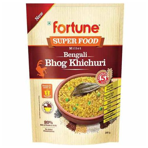 

Fortune Superfood Millet - Bengali Bhog Khichdi 200 g