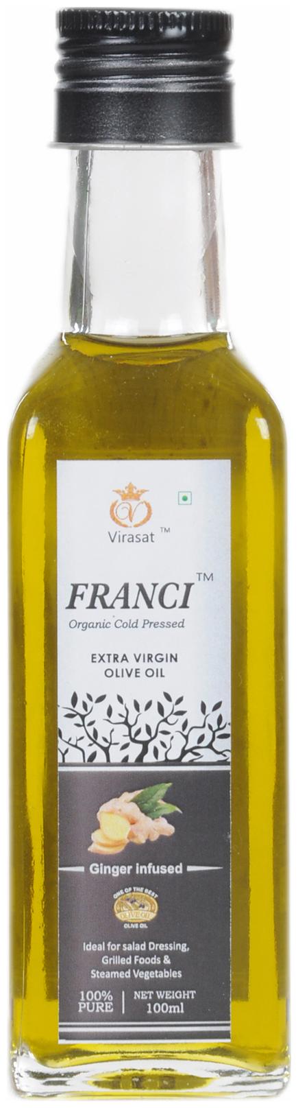 

Franci extra virgin ginger flavour olive oil 100 ml