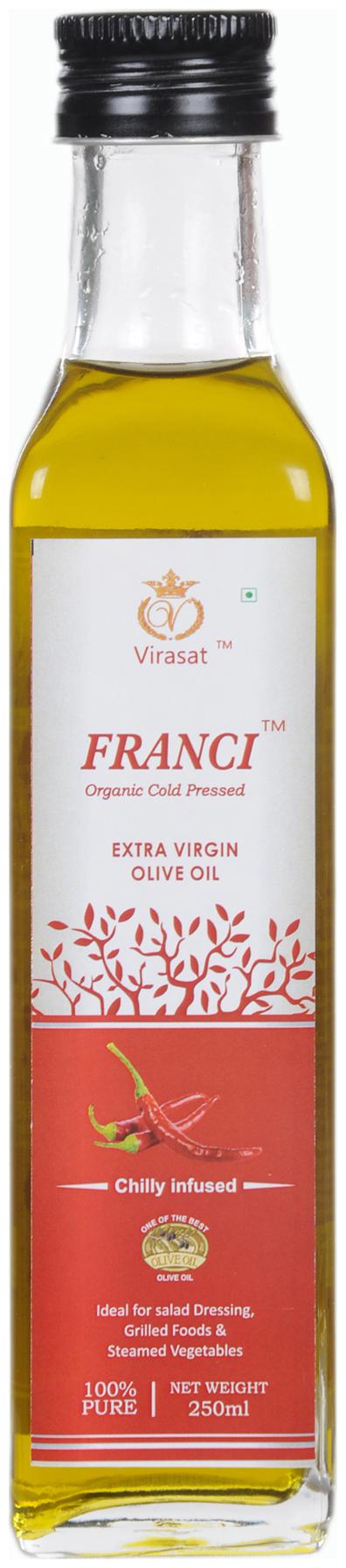 

Franci extra virgin chilly flavour olive oil 250 ml