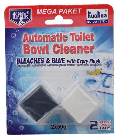 

Franck Toilet Cleaner Cube Block - Twin Colour Assorted 50 g