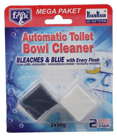 

Franck Toilet Cleaner Cube Block - Twin Colour Assorted 50 g