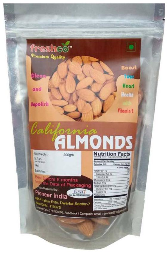 

Freshco California Almonds 200g