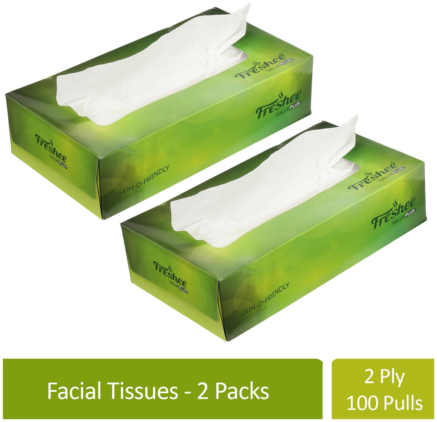 

Freshee 100 Sheets 2 Ply Car Tissue Paper Box Pack Of 2