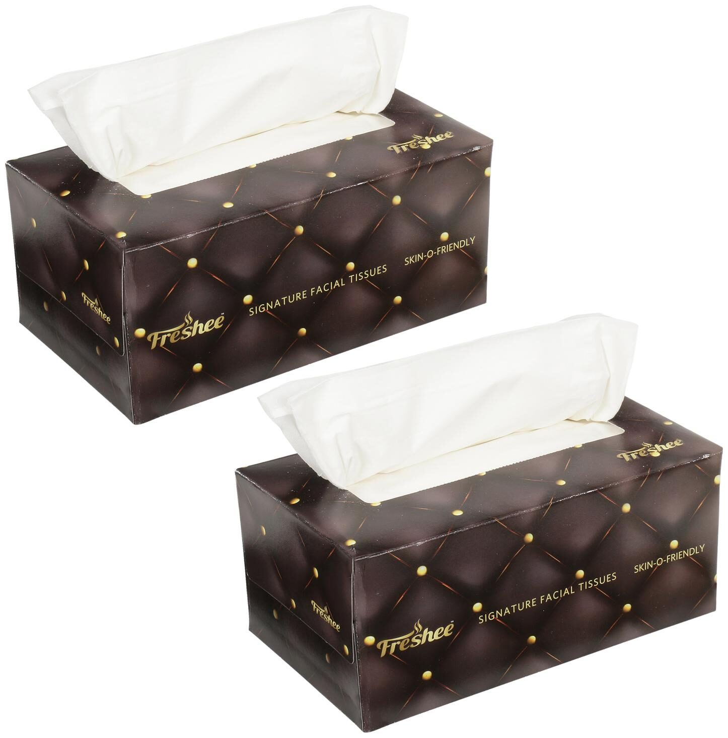 

Freshee 200 Pulls 2 Ply Signature Facial Tissue Paper Box Pack Of 2
