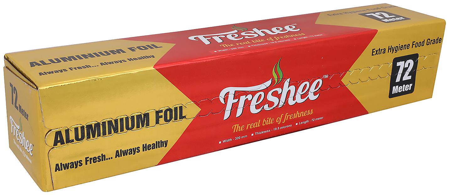 

Freshee 72 ms 10 5 microns thick Aluminium Kitchen Foil Roll Pack of 1