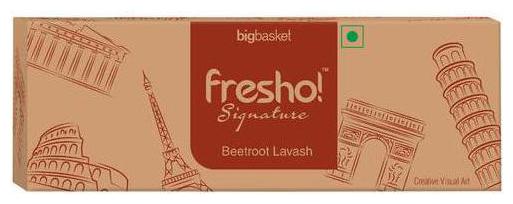

Fresho Signature Lavash - Beetroot 100 g